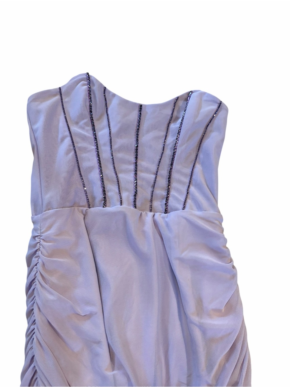 Oh Polly Agate Embellished Corset Mini Dress in Lilac US 6 Whimsigoth Fairycore - Picture 6 of 9